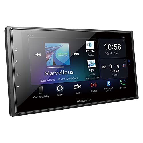  Pioneer SPH-EVO64DAB (Tablet Sytle) 1DIN 6,8\'\' Modular Mediacenter mit DAB+, Alexa, Apple CarPlay, Android Auto, WiFi, Bluetooth