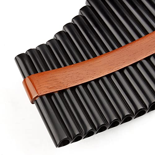15 Pipes Pan Flute G Key Chinese Traditional Musical Instrument Pan Pipes Woodwind Instrument (Left Hand) #TOP3