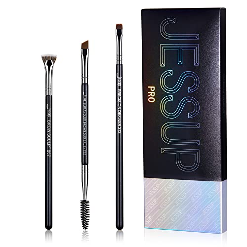 Jessup Lip Brush Set, Professional Lip Makeup Brushes for Lipstick Streak-Free Contour Define and Accentuate, Premium Synthetic Hair, 5pcs T325