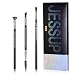 Jessup Professional Eyebrow Makeup Brush Set,Precision Define Sculpt 3PCS, T326