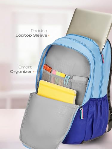 Image of Safari Cloudflora School Bag For Girls, Capacity - 36L, 3 Compartments Backpack For kids