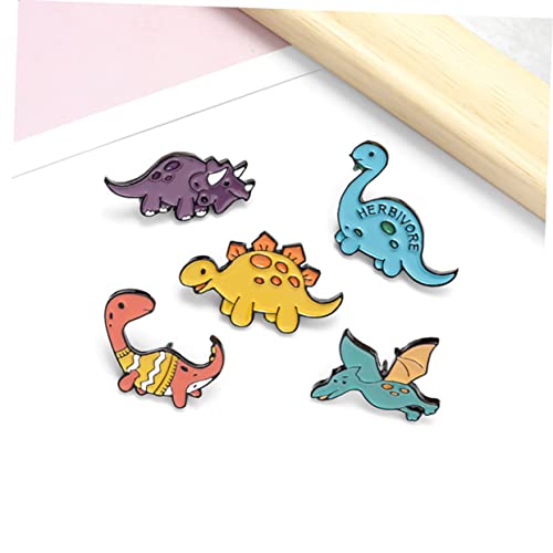 Épingle décorative dinosaure pour customiser un vêtement basique