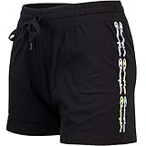Champion Wordmark Women Shorts (S, Black)