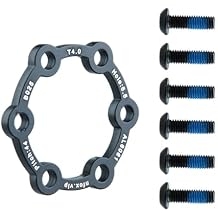 Aluminium Alloy 6 Hole Brake Disc with 6 Screws Electric Scooter Brake Disc Scooter Brake Disc Rotor Pad Easy to Use
