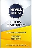 NIVEA MEN Skin Energy Bálsamo After Shave (1 x 100 ml), bálsamo after shave para el cuidado facial, bálsamo hidratante energizante