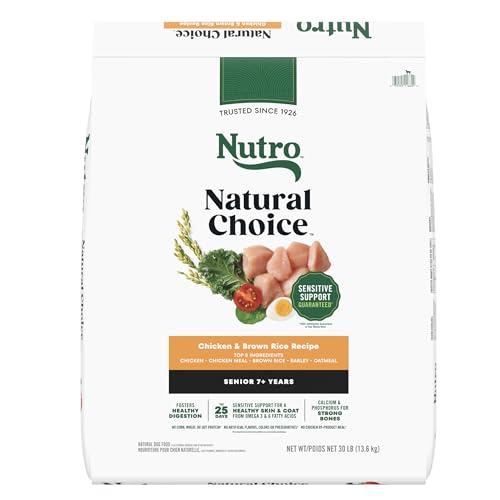 Nutro Natural Choice Senior Dog Food, Chicken & Brown Rice
