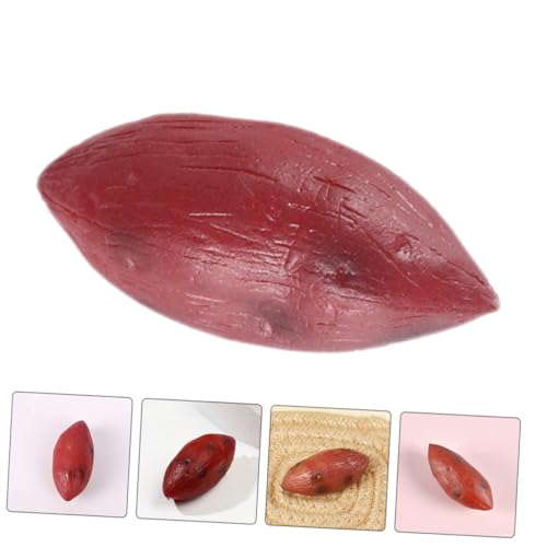 VICASKY Decor 10 Pcs Simulated Sweet Potato Simulation Vegetable Simulated Vegetable Models Lifelike Vegetable Artificial Sweet Potato Fridge Magnet Refrigerator Door Resin Vegetables