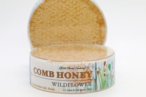 Miel natural en panal Wildflower 8oz pack x12 miniatura 1
