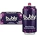 bubly Sparkling Water, Blackberry, 12 fl oz. Cans, (Pack of 8)