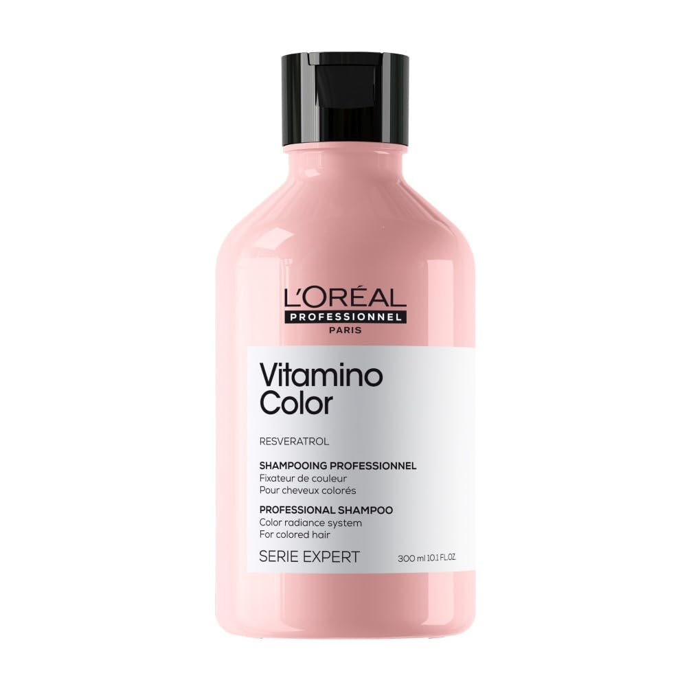 L'Oréal Professionnel Farberhaltendes Haarshampoo für coloriertes Haar, Mit Resveratrol, Serie Expert, Vitamino Color Shampoo, 300 ml
