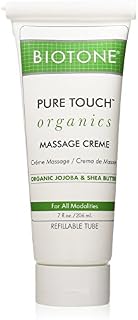 Biotone Pure Organic Massage Creme, 7 Ounce