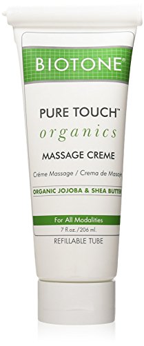 Biotone Pure Organic Massage Creme, 7 Ounce