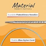 addi Rocket2 [Squared] Circular Knitting Needles - 16 Inch, US 6 (4.0mm)