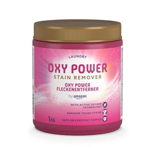 by Amazon Oxy Power Stain Remover Powder for Colours 1kg