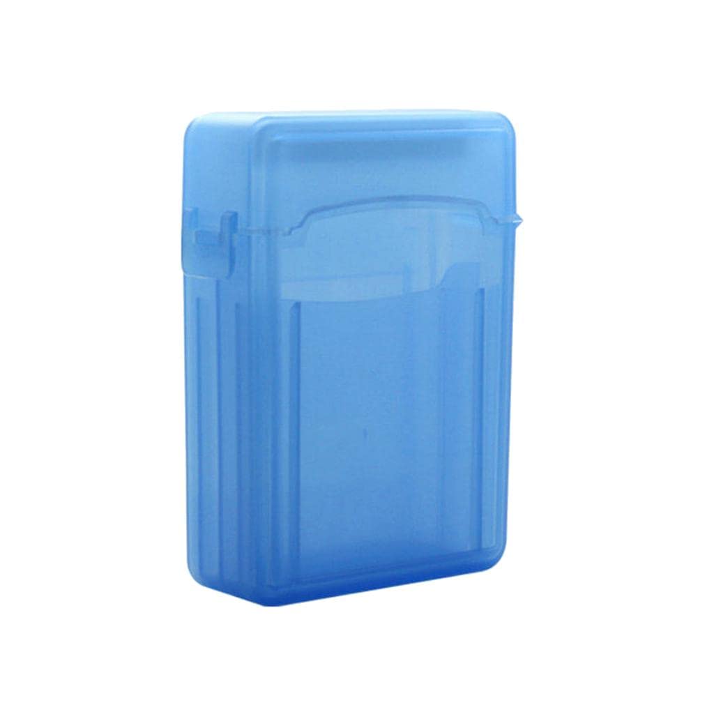 Set di 10 custodie esterne per hard disk HDD SSD da 2,5", colore blu