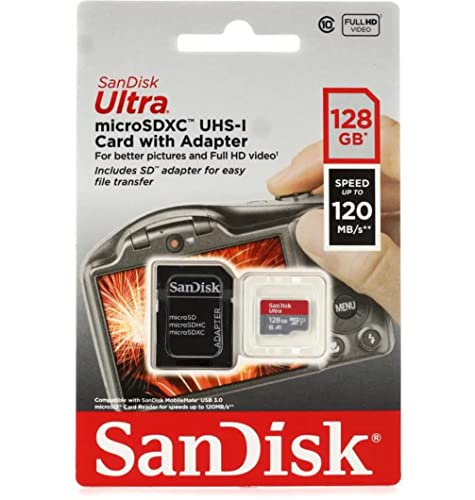 Verified by SanFlash for Amazon 770-6747-743 Sandisk Ultra 128GB microSD Memory Card for Fire Tablets and Fire -TV - image 4