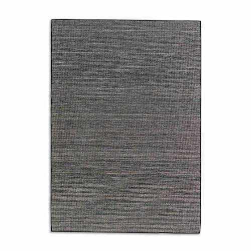 Preisvergleich Produktbild Schöner Wohnen Kollektion Outdoor Teppich wetterfest - Feuchtigkeitsbeständiger Teppich Wohnzimmer - Außen Teppich robust Balkon, Terasse, Garten - Anthrazit 170 x 240 cm