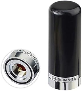 Bingfu Vehicle Ham Radio Mobile Radio Antenna Dual Band VHF UHF 136-174MHz 400-470MHz Amateur Radio Low Profile PL259 Male Connector Antenna for Car Truck Ham Radio Two Way Radio Marine VHF Radio