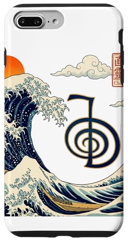 Cho Ku Rei Symbol, Reiki, Power, Protection, Aura Flow �X�}�z�P�[�X iPhone 7 Plus/8 Plus �p