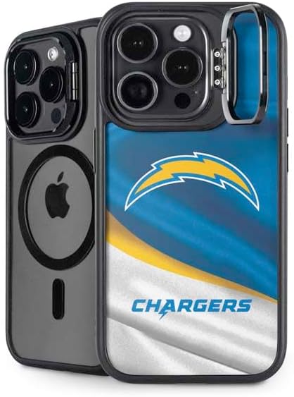Skinit Kickstand Phone Case Compatible with iPhone 14 Pro Max - Officially Licensed NFL Los Angeles Chargers Team Motto Design