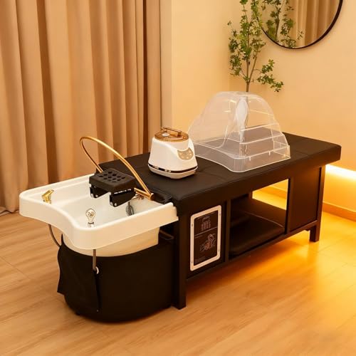 Massage Table with Head Spa Equipment