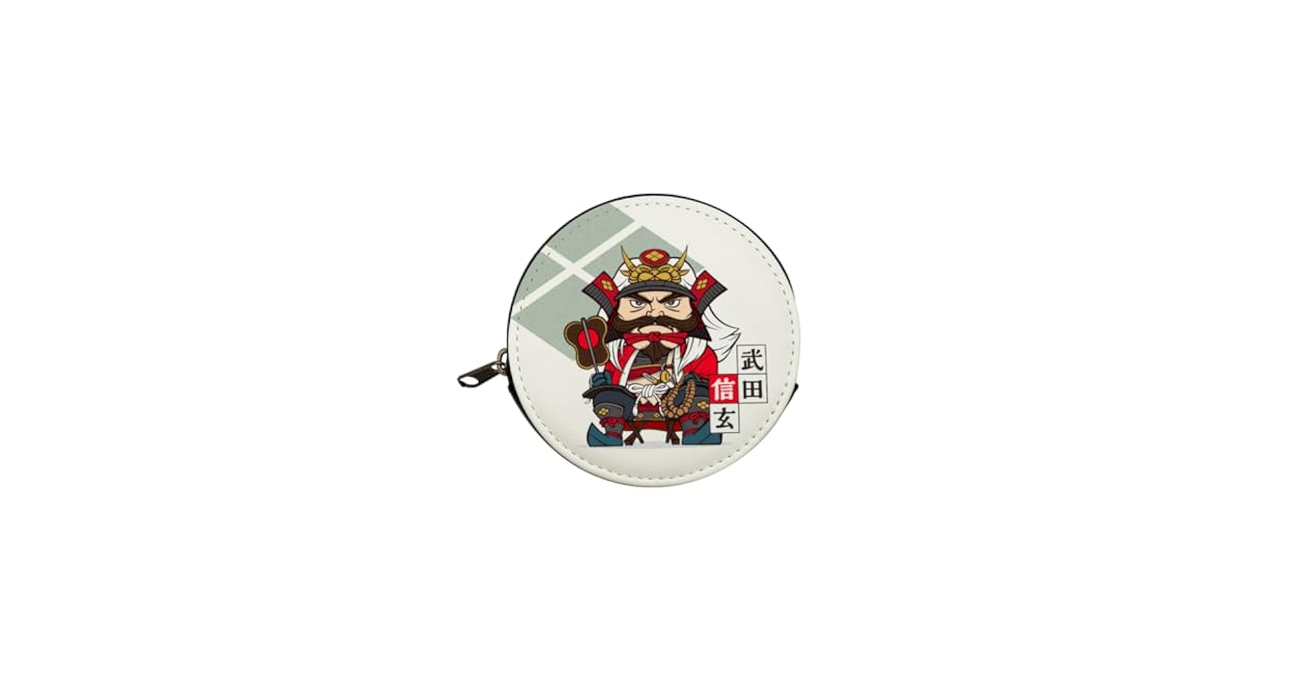 Amazon | 戦国武将コインケース 小銭入れ 丸型 ミニ イラスト