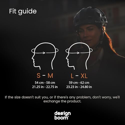 Overade Plixi Foldable Helmet - for Bike, Kick Scooter, e-Bike - Volume Divided by 3 When Folded- Same Protection as Classic Helmet (Titanium Grey, L/XL (22.75-24.5 in)) by Overade - Used condition - Image 6