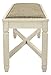 Signature Design by Ashley Bolanburg French Country Upholstered Dining Room Bench, Antique White