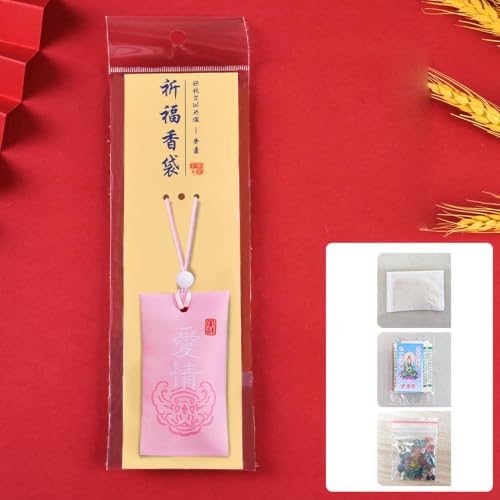 Bolsa de Sal Espiritual TOPINCN con Collar Feng Shui miniatura 6