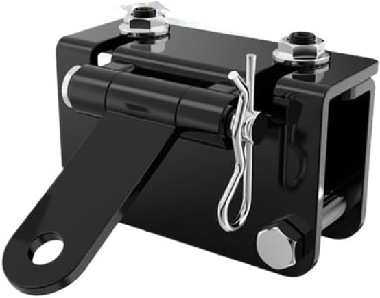 Snowmobile Bumper Hitch Universal Adjustable Hitch Compatible with ATV Trailers Accessories