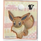 稲垣服飾 ポケットモンスター ポケモン ワッペン シール アイロン 接着 両用 イーブイ POS006