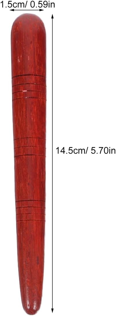4Pcs Manual Acupressure Pen Wooden Thai Massage Stick Rod Deep Tissue Massage Tool Trigger Point Relief Pain Therapy Tools Full Body Relaxing Gifts Acupressure Pen,Acupressure Tools - Image 8