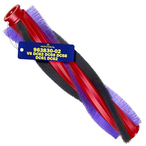 MONTERAL Cepillo Giratorio con Código Original 963830-02 96383002 para Dyson Apto para Los Modelos V6 DC62 DC59 DC58 DC61 DC62 - Garantía de 10 Años