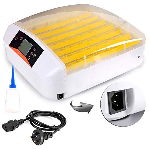 Oppikle Inkubator Vollautomatische Brutmaschine,56 Eier Intelligentes digitales Brutmaschine Brutkasten mit LED… – Bild 6