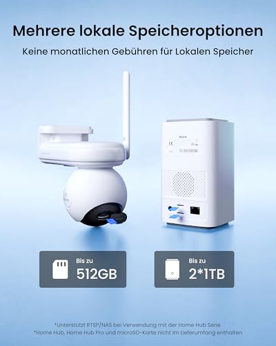 Reolink 4K Camera Exterieur Solaire 360° Suivi Auto, ColorX, Altas PT Ultra - 10