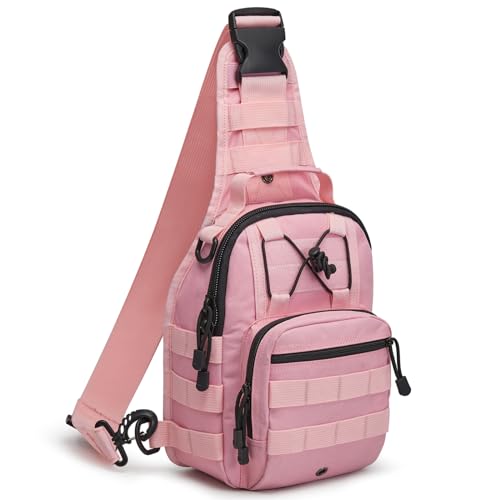 G4Free Outdoor Tactical Bag Backpack, Military Sport Bag Pack Sling Shoulder Backpack Tactical Pack for Every Day Carry