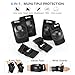 Tanden Skate Protective Gear Adult Knee and Elbow Pads for Roller Skating Pads Adult, Skateboard Knee Pads Elbow Pads Wrist Guards