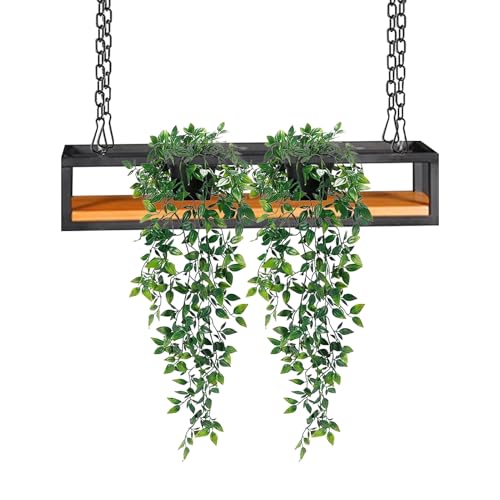 Casier à vin de plafond en métal pour optimiser le rangement du bar