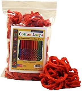 Friendly Loom Potholder Cotton Loops 7" Traditional Size Loops Make 2 Potholders, Weaving