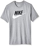 Ropa deportiva Nike NIKE M NSW tee Icon Futura Camiseta, Hombre, Negro (Black/White), 2XL