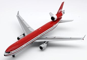 JC Wings 1/200 Complete LTU INTERCONTINENTAL MD-11 D-AERZ DIECAST Aircraft Pre-built Model Diecast Model Aircraft Model Aircraft