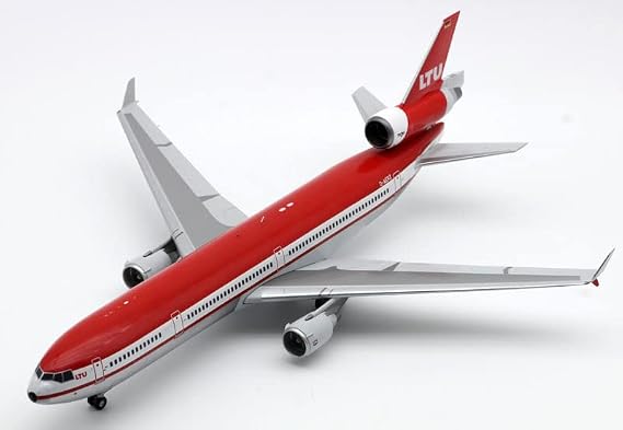 JC Wings 1/200 Complete LTU INTERCONTINENTAL MD-11 D-AERZ DIECAST Aircraft Pre-built Model Diecast Model Aircraft Model Aircraft