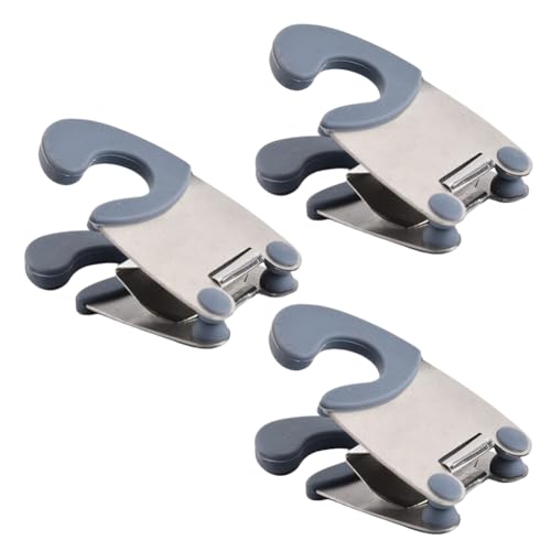 Plmvhpb Support de Casserole Support de Casserole Adapté au Support de Cuillère Poignée Anti-Brûlure Clip de Fixation Simple pour Support de Casserole Accessoires de Cuisine Outils A