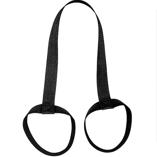 Gryshanyun Yoga Mat Carrier with Adjustable Non-Slip Strap, Nylon Fitness Mat Holder Doubles as Resistance Band for Pilates, Stretching and Gym Exercises