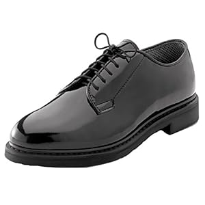 Rothco Uniform Hi-Gloss Oxford Dress Shoe Formal Dress Shoe