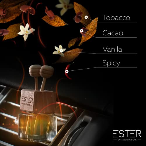Car Luxury Perfume - Air Freshener - №7 Sweet Tobaco: For Women - 1Fl Oz Luxury Essential Oil Diffuser With Sticks - Long-Lasting Scent Air Purifier With Exquisite Aromas (Spicy, Tobacco, Sweet, Fruity) #TOP1