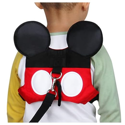 Yimidear Bebé Mochila Anti-Perdida con Correa de Seguridad Mini Correa para Niños y Niñas