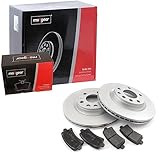 Bremsscheiben MAXGEAR Bremsen Set Bremsscheiben Scheibenbremsen Ø292 belüftet hinten + Bremsbeläge Bremsklötze für Vectra C Signum 9-3 Cabriolet 9-3X