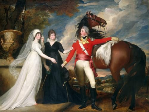 Art mural Le colonel William Singleton Copley grand format poster vintage 60x90