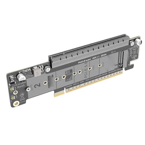 Tarjeta Adaptadora PCIe 5.0 Dual M.2 ideal para Centros de Datos Empresariales 7